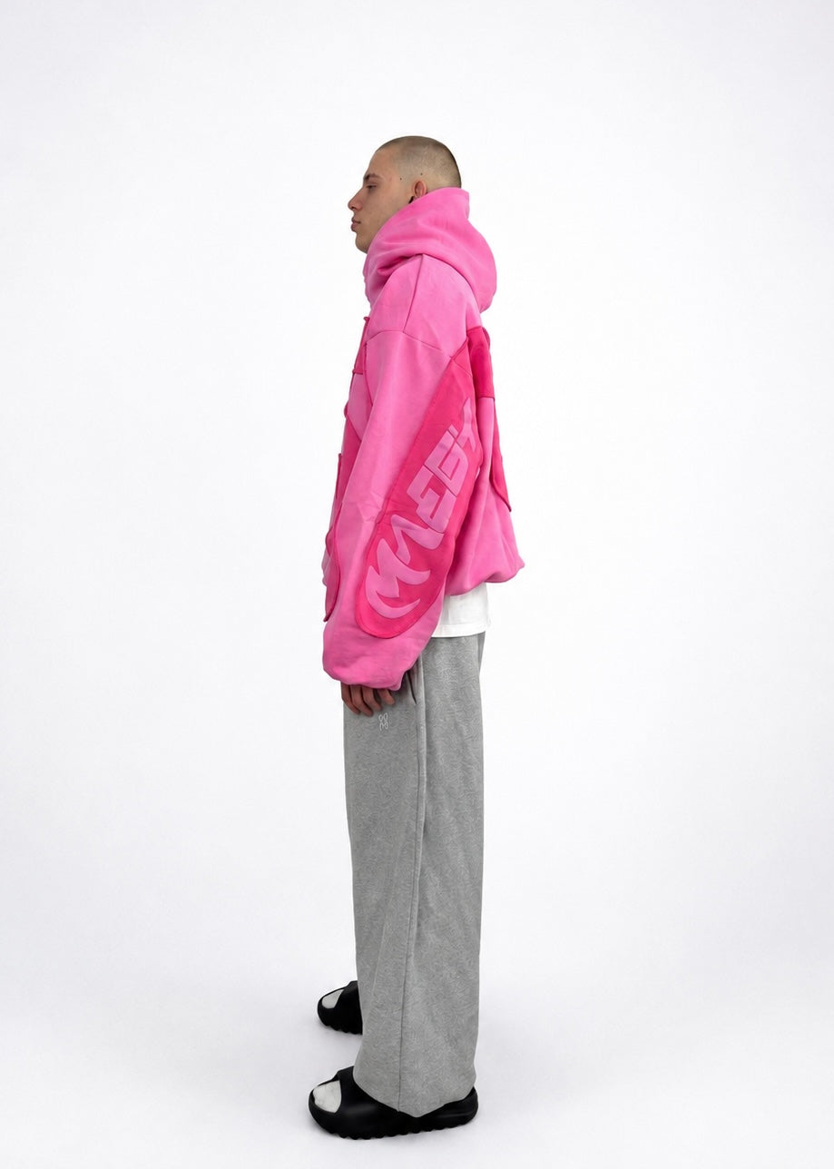 "MAEGY" HOODIE PINK