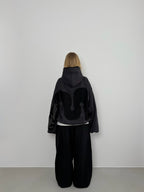 "MAEGY" HOODIE BLACK