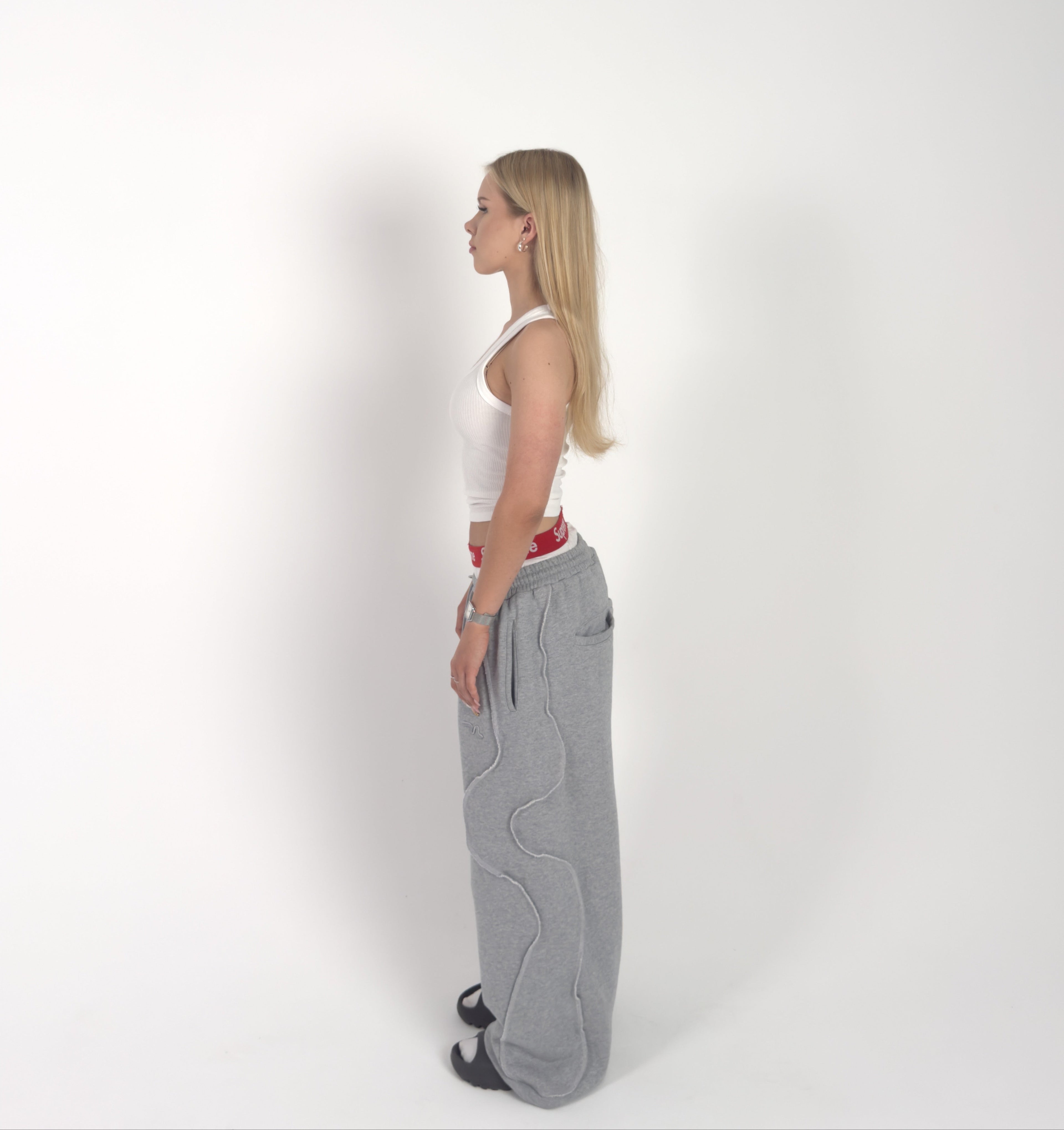 "MAEGY" SWEATPANTS GRAY
