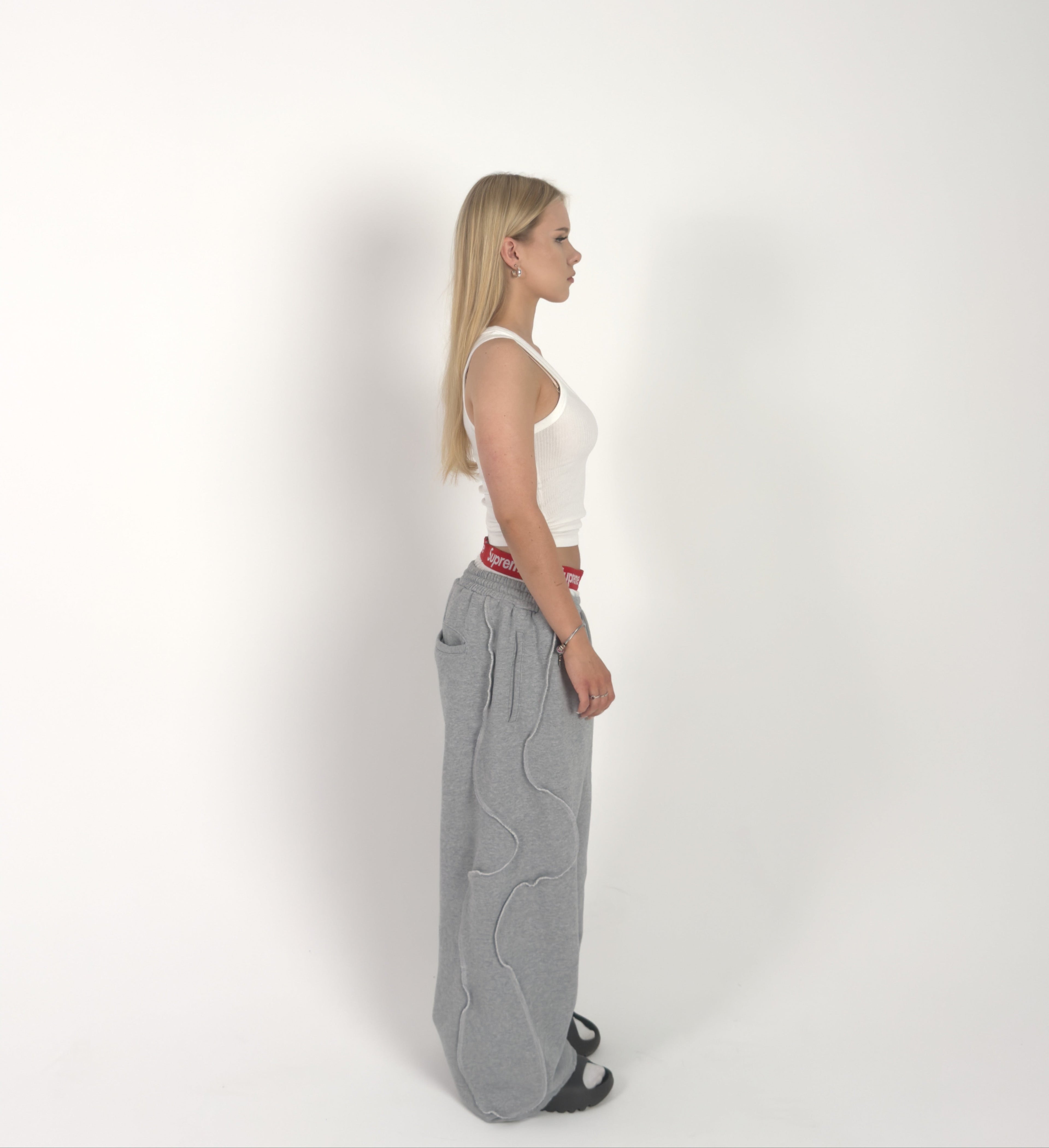 "MAEGY" SWEATPANTS GRAY