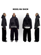 "MAEGY" HOODIE BLACK